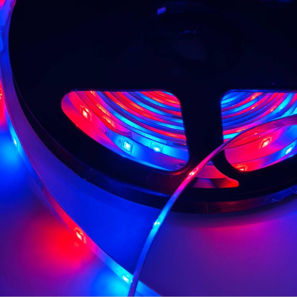 Светодиодная лента RGB 270 LED с пультом и блоком питания водостойкая 5 м (opti 45532) - фото 10