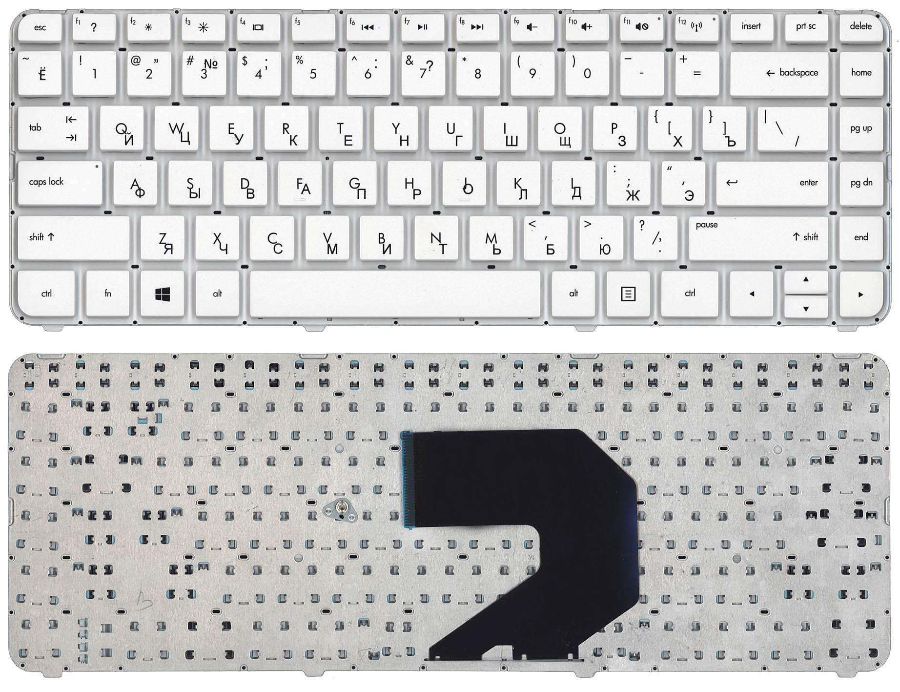 Клавиатура для ноутбука HP Pavilion G4-2000 White