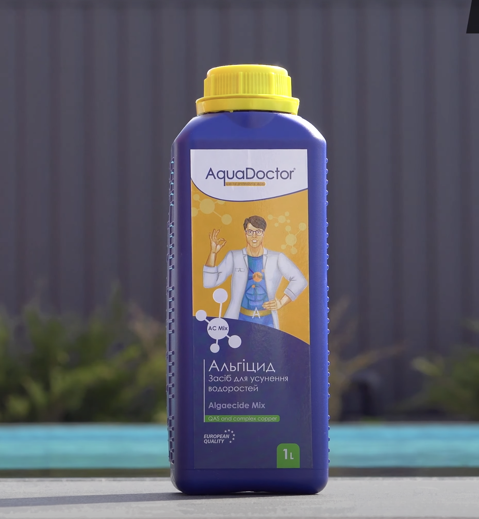 Альгіцид AquaDoctor AC Mix проти водоростей для басейну 1 л (654410) - фото 2 Альгіцид AquaDoctor AC Mix проти водоростей для басейну 1 л (654410) - фото 2