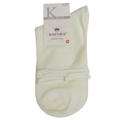 Носки медицинские без резинки Корона 2345 р. 37-42 Молочный (2330344851) Носки медицинские без резинки Корона 2345 р. 37-42 Молочный (2330344851)
