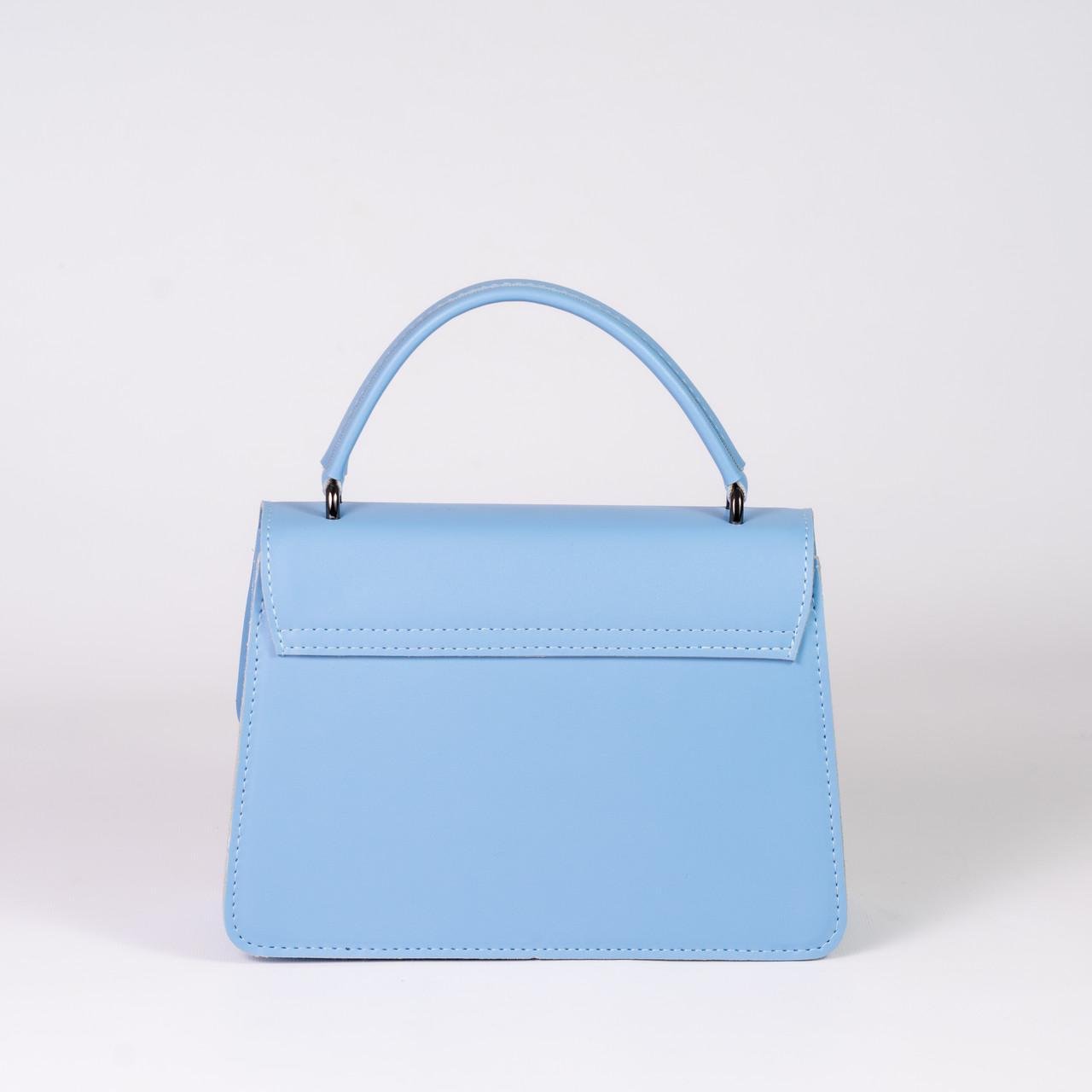 Сумка женская кросс-боди XENIA № 18-24 Голубой - фото 3 Сумка женская кросс-боди XENIA № 18-24 Голубой - фото 3