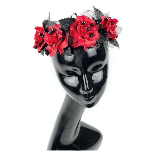 Веночек Seta Decor на головухельга (17-717RD-BLK) Веночек Seta Decor на головухельга (17-717RD-BLK)