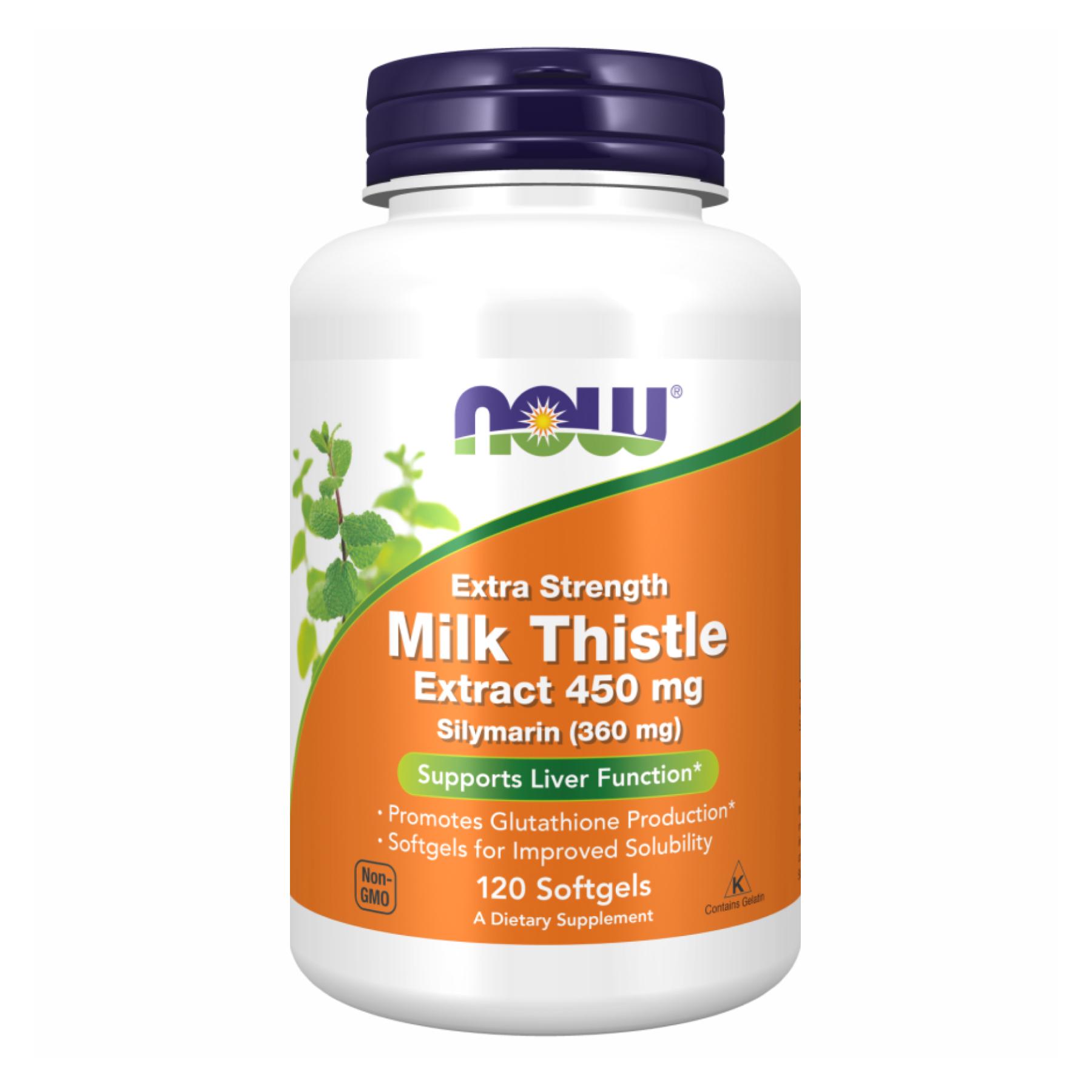 Натуральная добавка Silymarin Milk Thistle 450 mg 120 sgels (2022-10-1712)