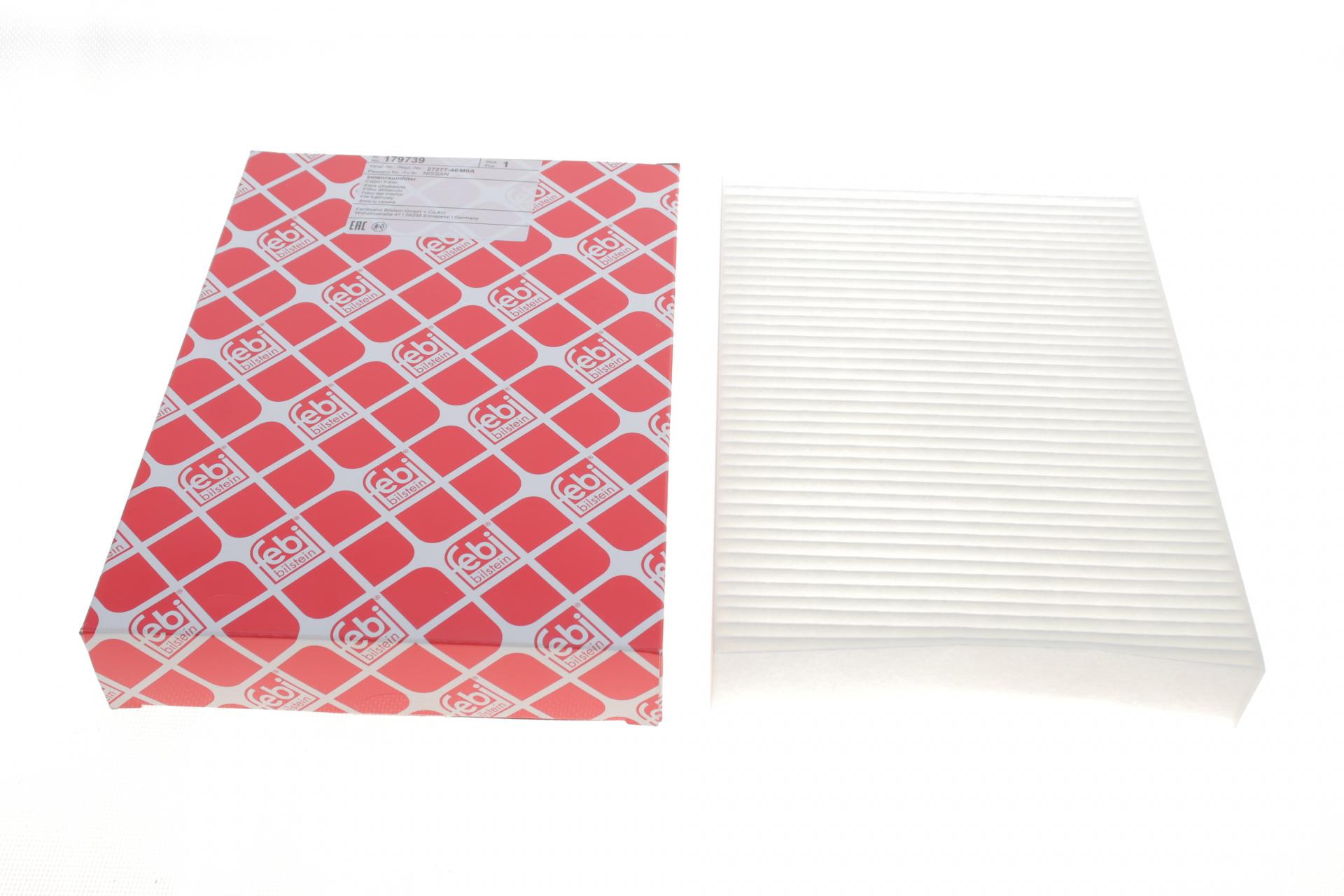 Фільтр салону FEBI BILSTEIN для Dacia Dokker/Lodgy/Renault Zoe 10- (179739)