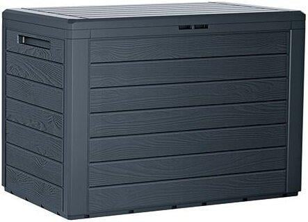 Садовый ящик-ящик для хранения PROSPERPLAST Woodebox MBWL190-S433 190L антрацит (36900385) Садовый ящик-ящик для хранения PROSPERPLAST Woodebox MBWL190-S433 190L антрацит (36900385)