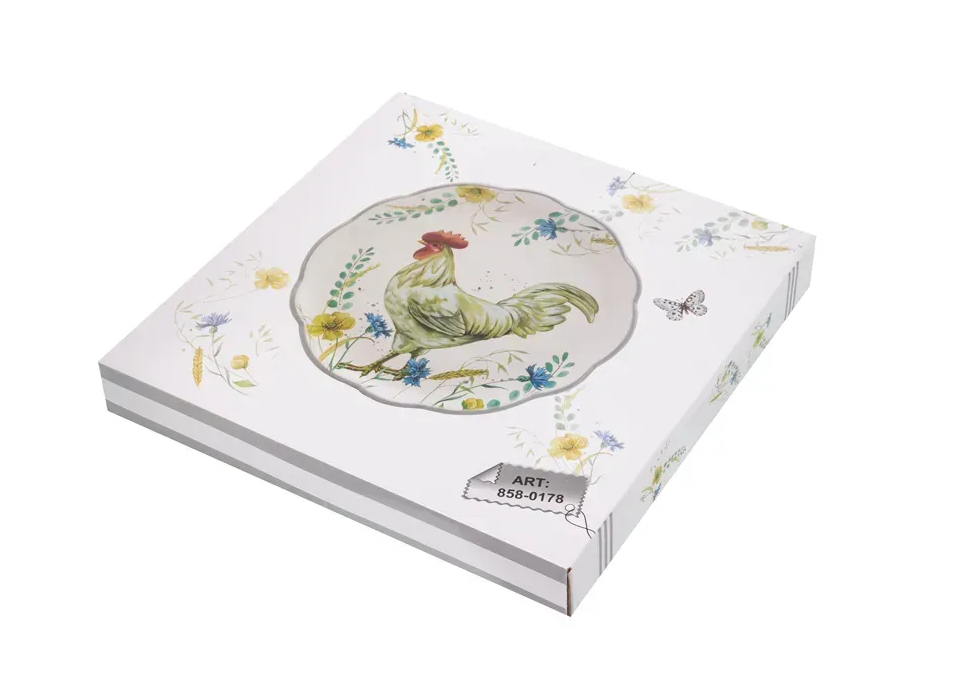 Тарелка фарфоровая Farm Collection 20 см (858-0178) - фото 2