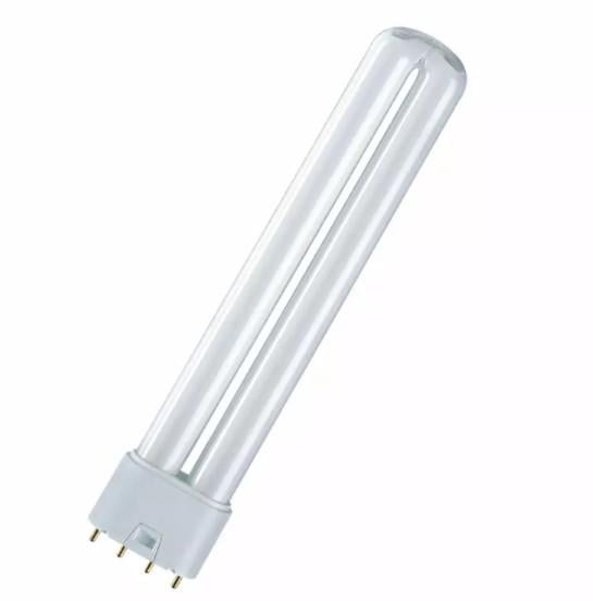 Лампа люминесцентная OSRAM DULUX L компактная 18W 58V 1175lm 2700K 2G11 221x17,5 мм U-образная (4050300010748)