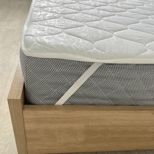 Наматрасник микрофибра с резинкой по углам 90х190 см (17049)