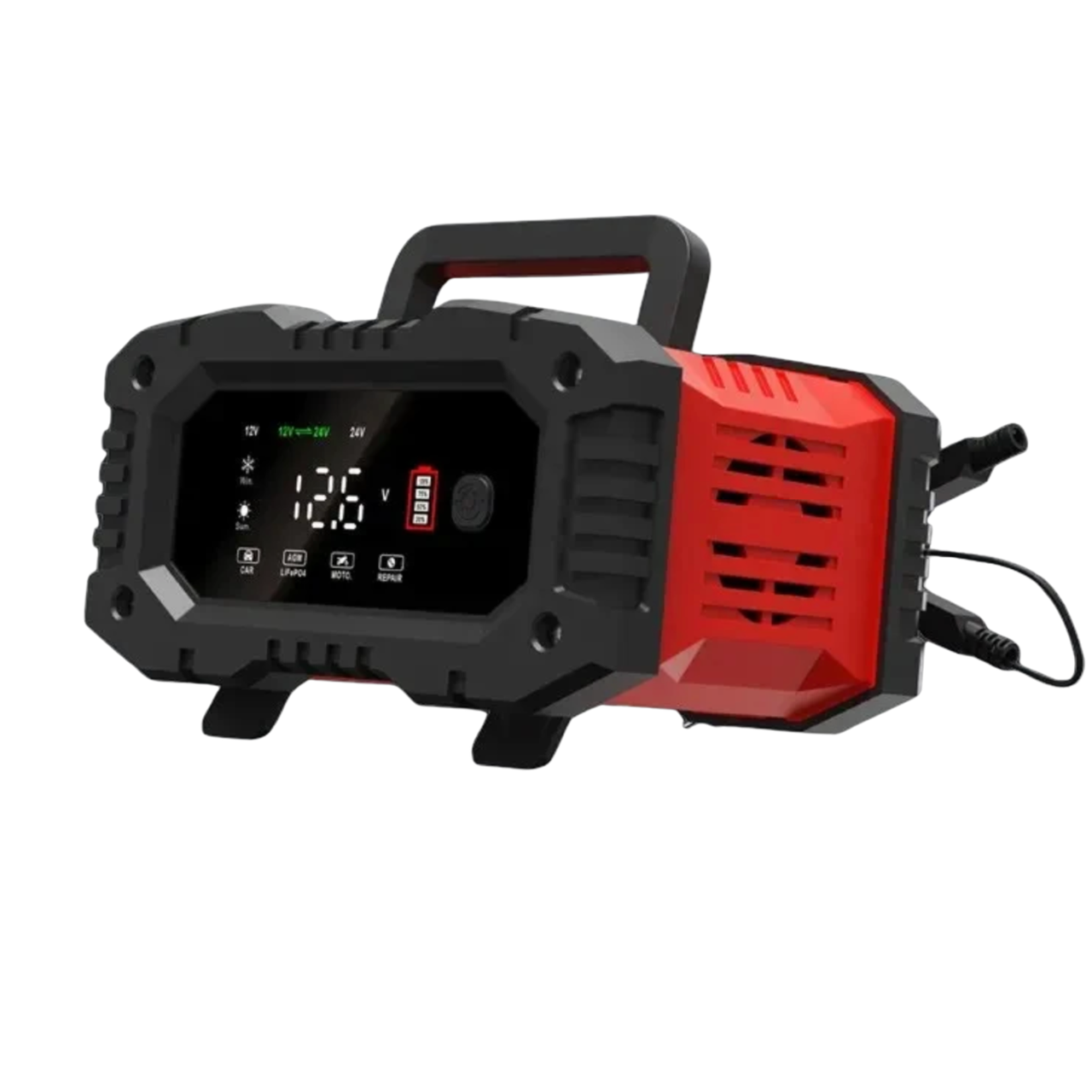 Зарядное устройство для Foxsur FPT-200 12V 20A/24V 10A для кислотных/гелевых/AGM/LiFePO4 аккумуляторов (2832868850)