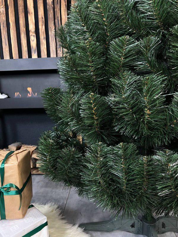 Штучна ялинка Монтана з пластиковою підставкою 1,9 м Зелений (YNK081340) - фото 3 Штучна ялинка Монтана з пластиковою підставкою 1,9 м Зелений (YNK081340) - фото 3