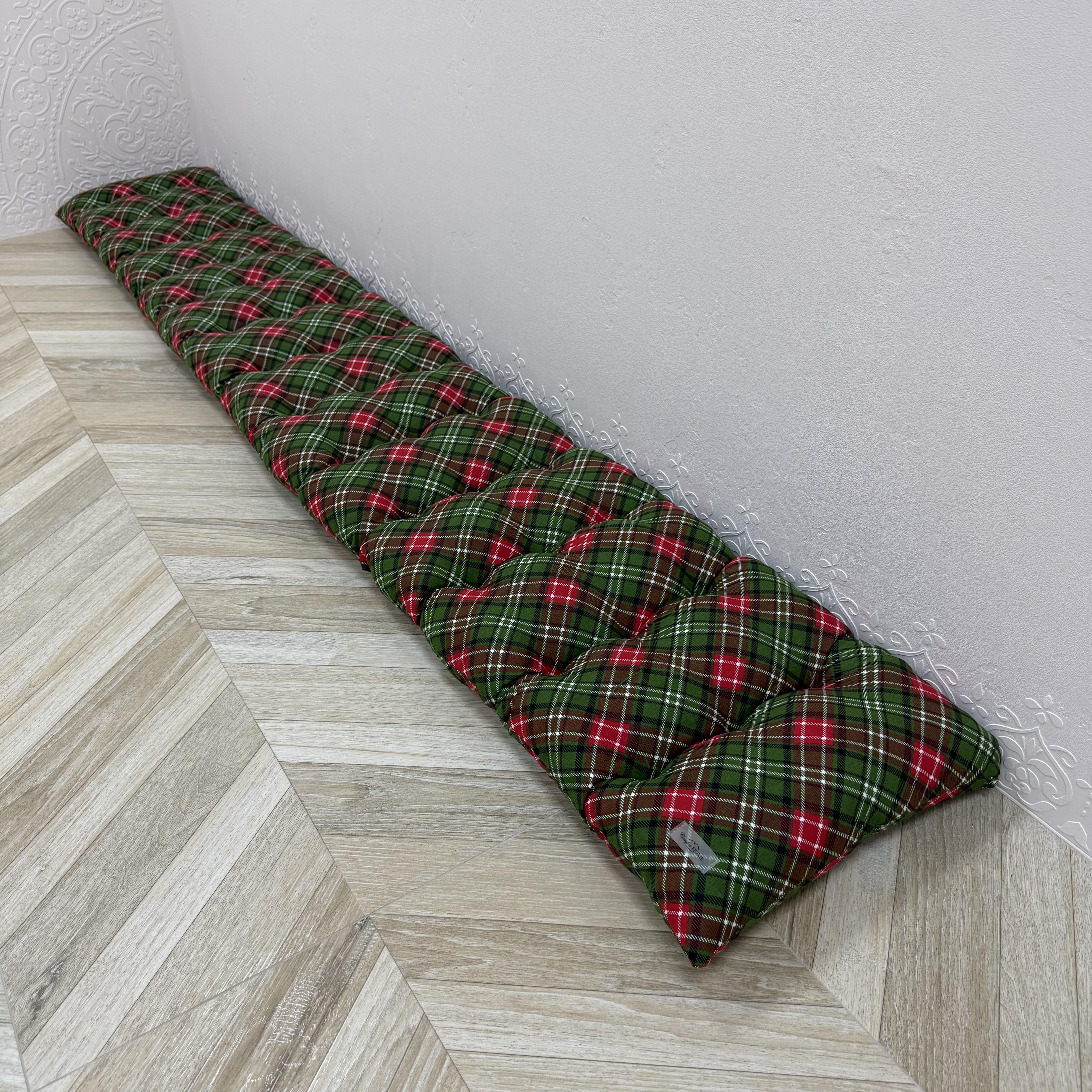 Подушка Comfort Home Buffalo Cage на подоконник/каркасы/поддоны/садовая мебель панама 150х50 см