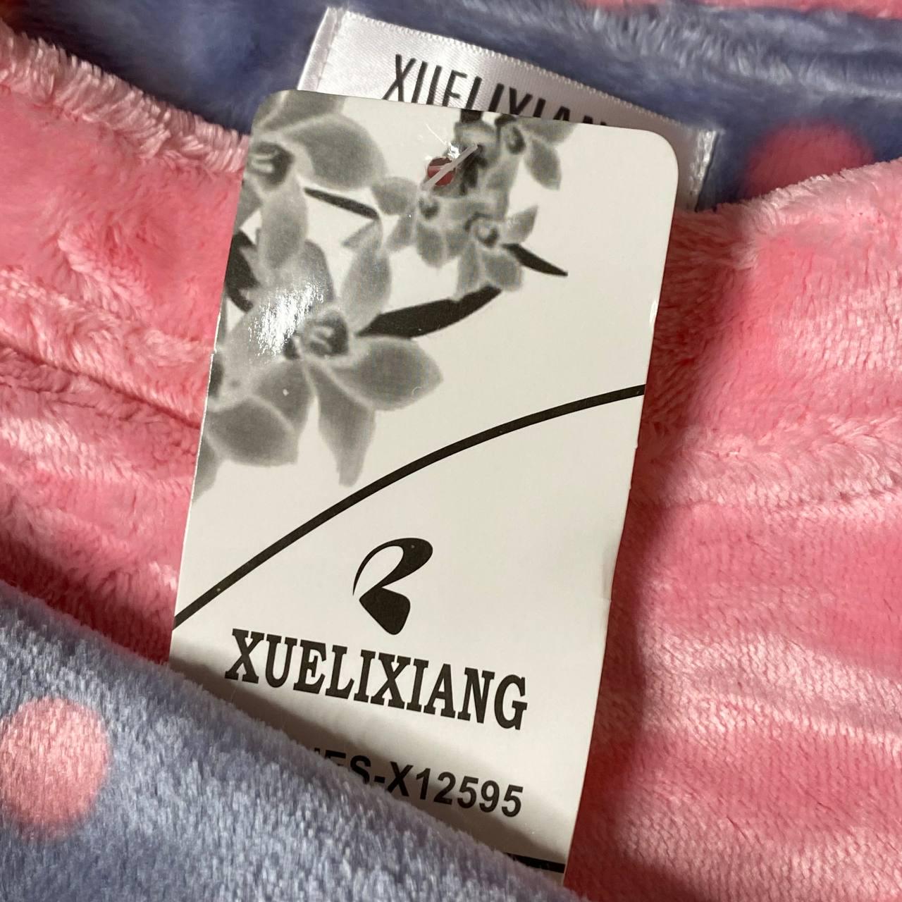 Пижама женская плюшевая Rabbit с ушами теплая L (X12595) - фото 6 Пижама женская плюшевая Rabbit с ушами теплая L (X12595) - фото 6