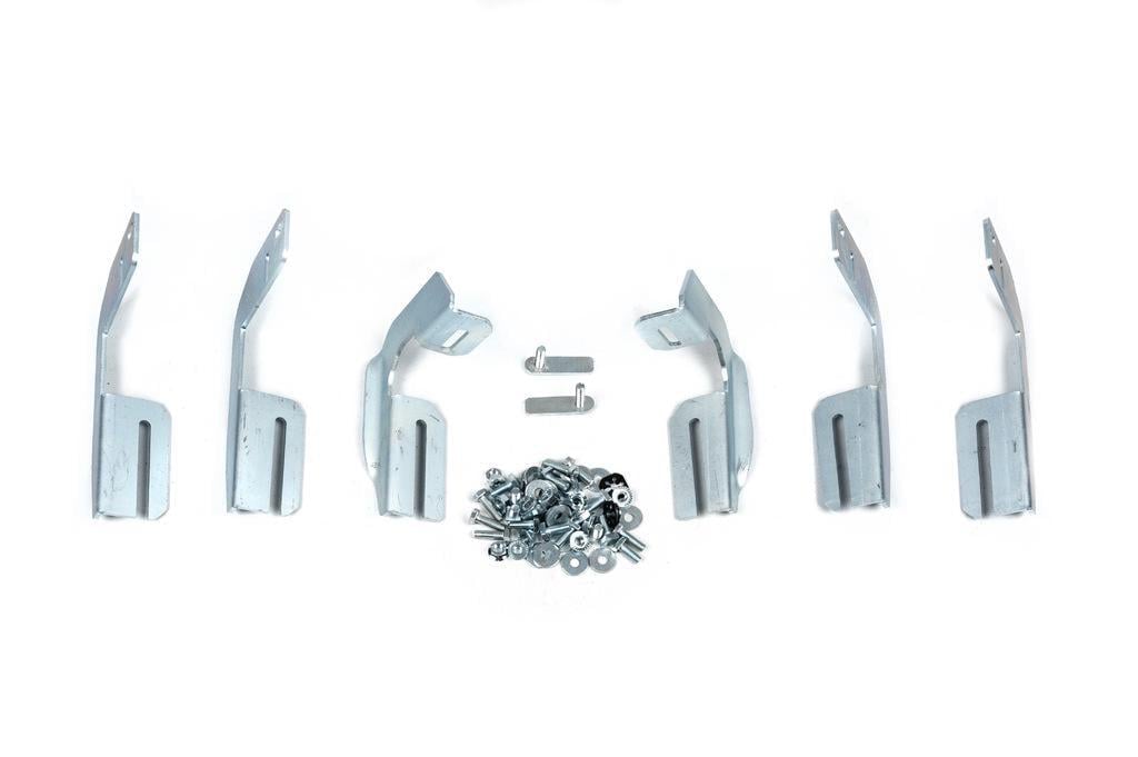 Крепление к боковым порогам Erkul 2007-20012 для Isuzu D-Max 2002-2011 гг. черный металл Серый (127423)