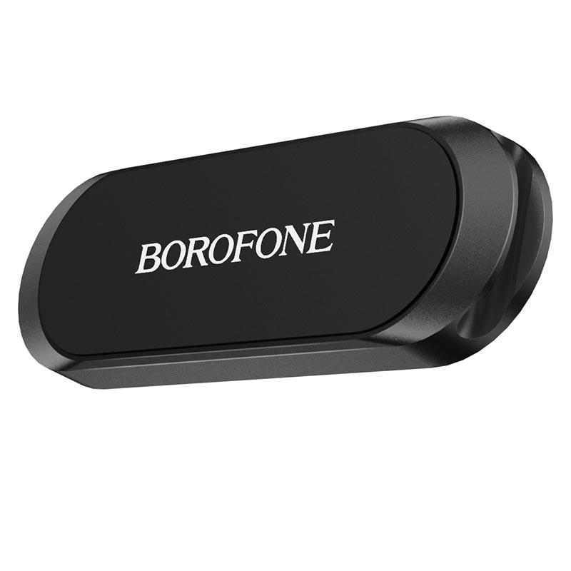Автомобільний тримач для смартфонів Borofone BH28 Refined магнітний Black