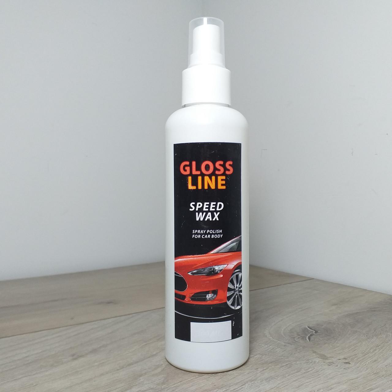 Спрей поліроль для кузова авто Gloss line Speed Wax глянцевий 200 мл (X-380) - фото 5 Спрей поліроль для кузова авто Gloss line Speed Wax глянцевий 200 мл (X-380) - фото 5