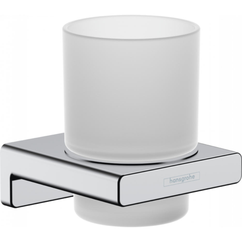 Стакан для зубних щіток Hansgrohe ADDSTORIS 41749000 настінний Хром (101855)
