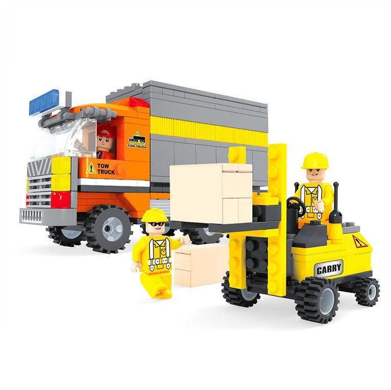 Конструктор AUSINI 29601 Погрузочная техника 279 деталей (26408989) - фото 3