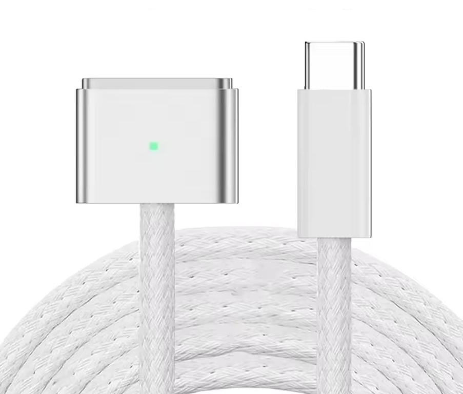 Кабель швидкої зарядки Type-C PD/MagSafe 3 магнітний адаптер 140W Power Delivery 2 м Сірий (2854816947)