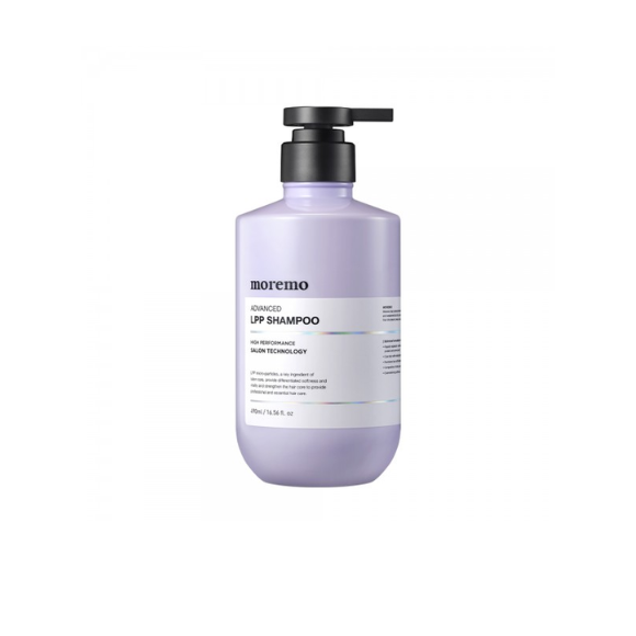 Шампунь для поврежденных волос Moremo Advanced LPP Shampoo High Performance Salon Technology 450 мл (8806050302710)