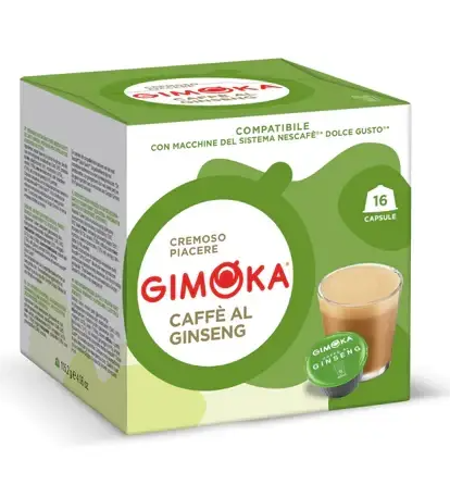 Кава у капсулах Dolce Gusto Gimoka Ginseng 16 шт. (Е-190)