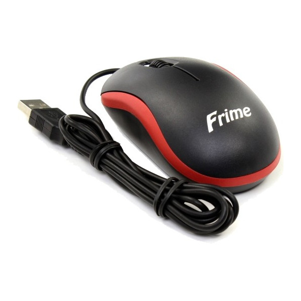 Миша Frime FM-010 USB Black/Red (FM-010BR)