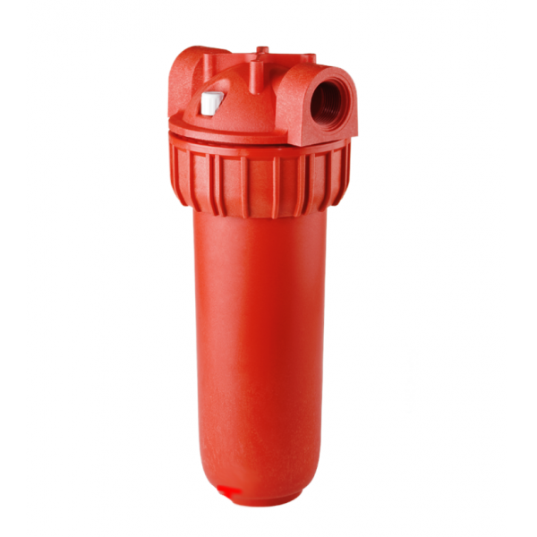 Колба для горячей воды Aquakut 3Р HOT 10" 1/2" ключ и крепеж (104-126)