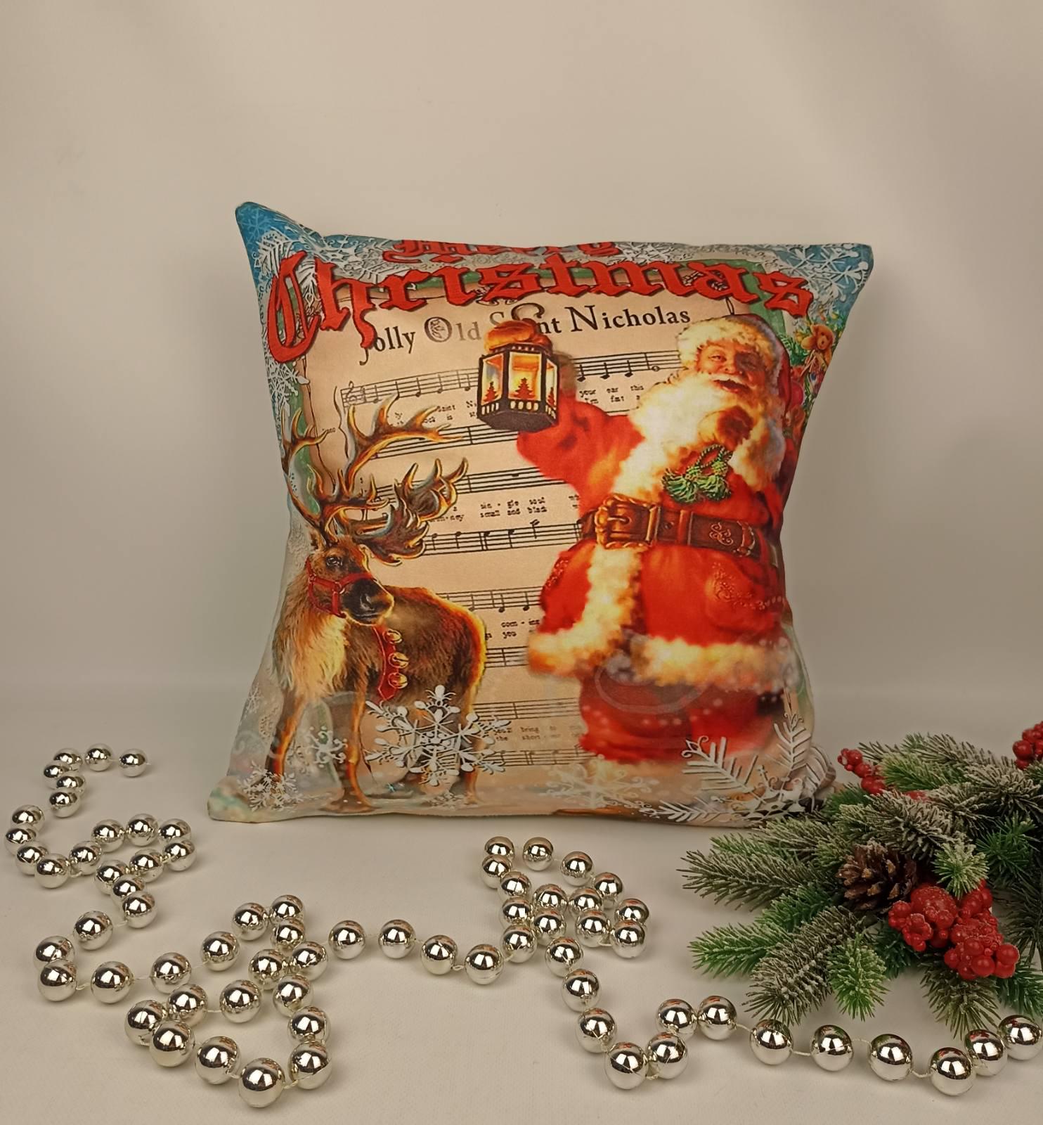 Наволочка новорічна cod 63 43х43 см (CN37056)