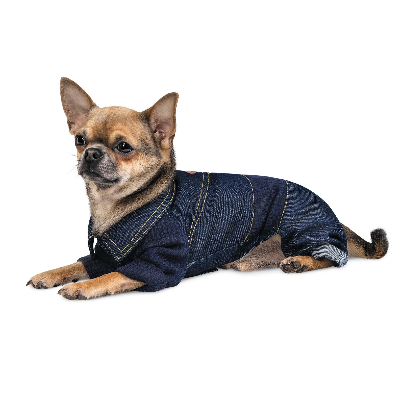 Комбинезон Pet Fashion Jeans XS2 Темно-синий (PR242716)