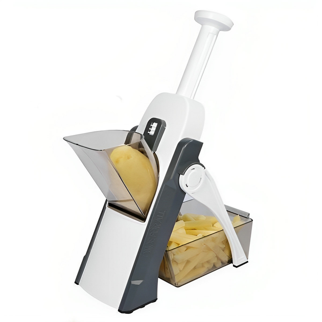 Слайсер-овочерізка Brava Spring Multislicer універсальний для овочів і фруктів з контейнером