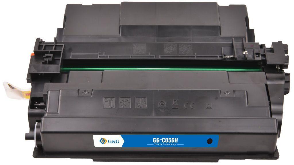 Картридж G&G без чипа для лазерного принтера Canon 056 LBP325x/MF540 Черный (G&G-056H)