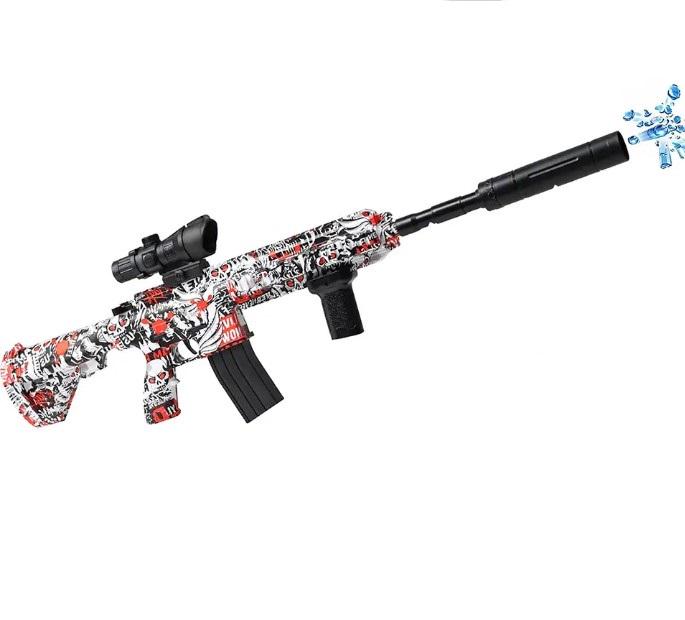 Бластер shoot Splatter M416 Gel Ball з гель кульками 5000 шт. Red (2cbe5618)