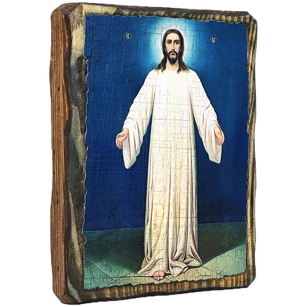 Ікона Ісус Христос ростовий під старовину (4145-1)