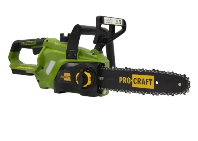 Пила цепная Procraft PKA36 20 В бесщеточная шина 250 мм.