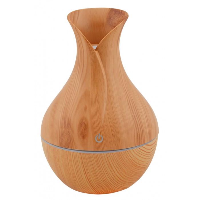 Зволожувач повітря-аромадифузор зволожувач повітря з підсвічуванням UKC LR053 130 мл Світле дерево - фото 2