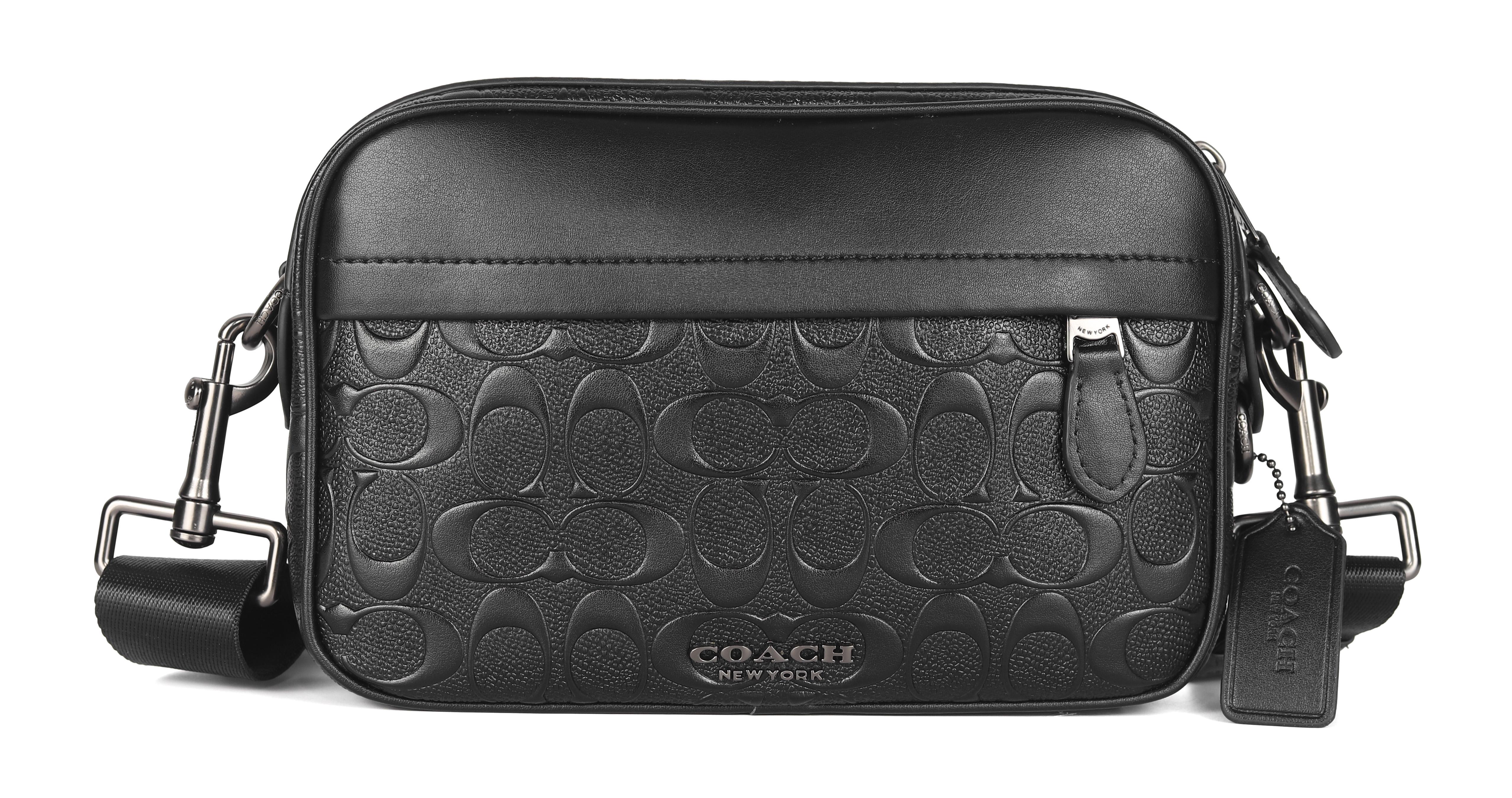 Сумка шкіряна Coach Academy Crossbody Signature Leather (22383836)