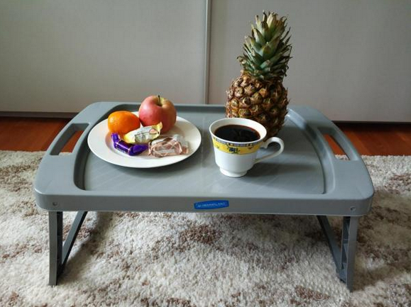 Таця розкладна пластикова Сірий (21264396) - фото 6