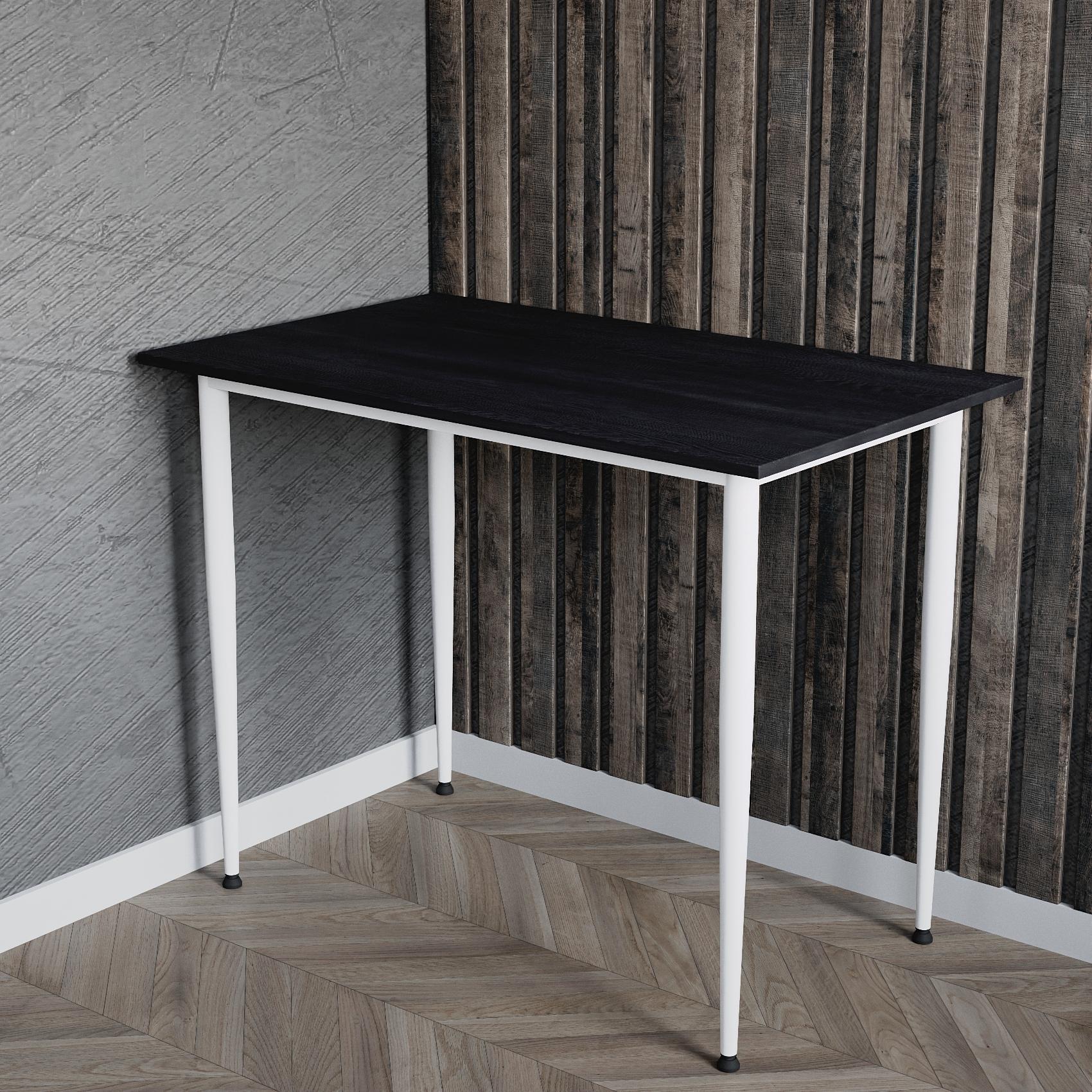 Універсальний стіл Prime Ferrum-decor 750x1000x600 Білий метал ДСП Каштан Арвадонна 16 мм (FRD-107690)