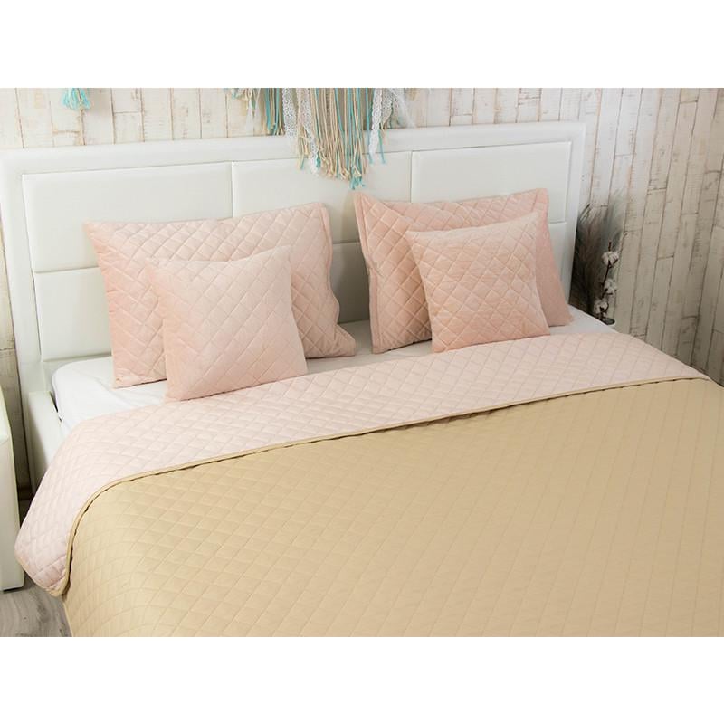 Покривало двостороннє Руно велюр 150x220 см М'ятний (28092598) - фото 7 Покривало двостороннє Руно велюр 150x220 см М'ятний (28092598) - фото 7