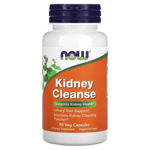 Добавка для поддержания здоровья мочевыводящих путей NOW Kidney Cleanse 90 растительных капс. (NOW-02463)