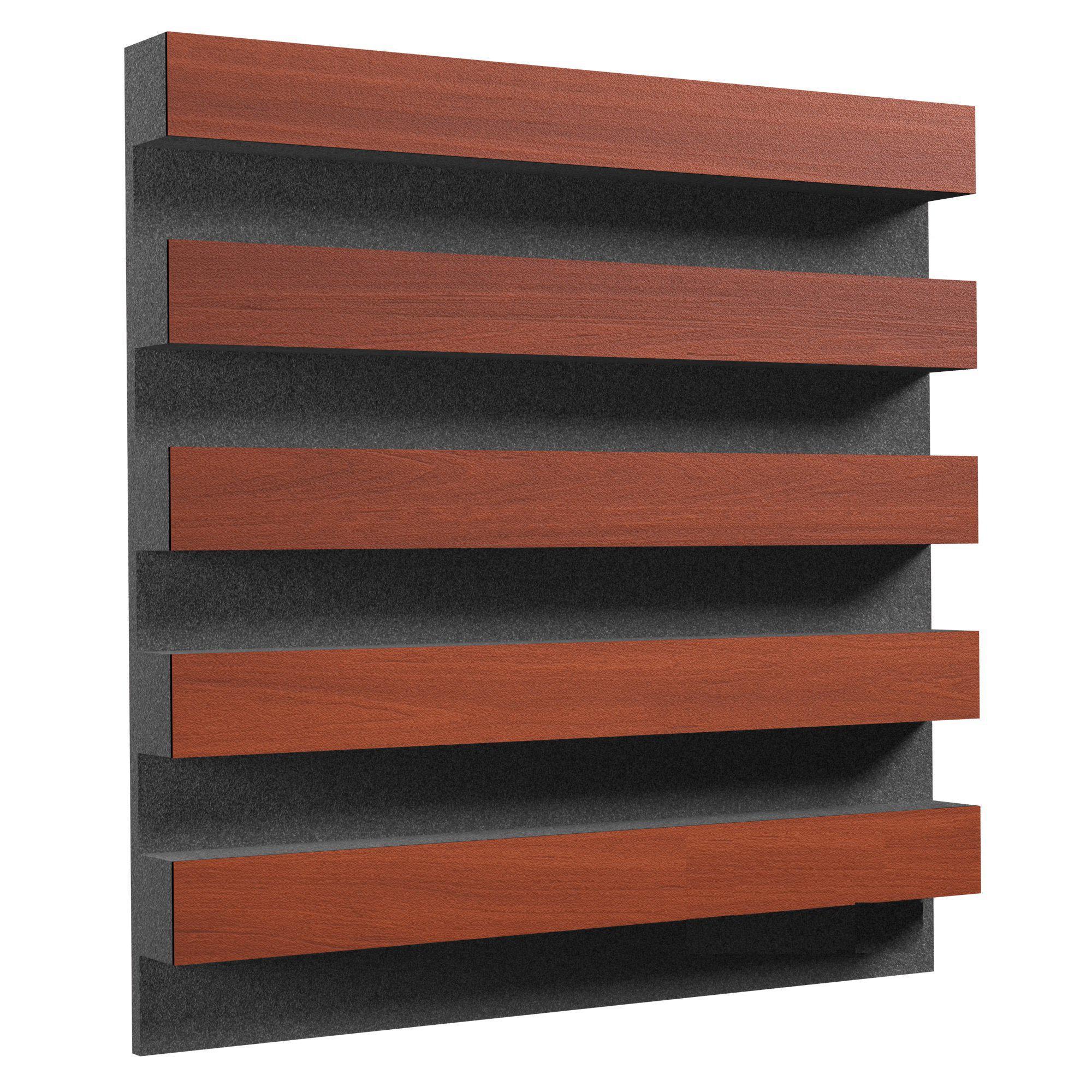 Акустическая панель Ecosound Comb Heavy Apple-Locarno 50х50 см 53 мм Коричневый (1370)