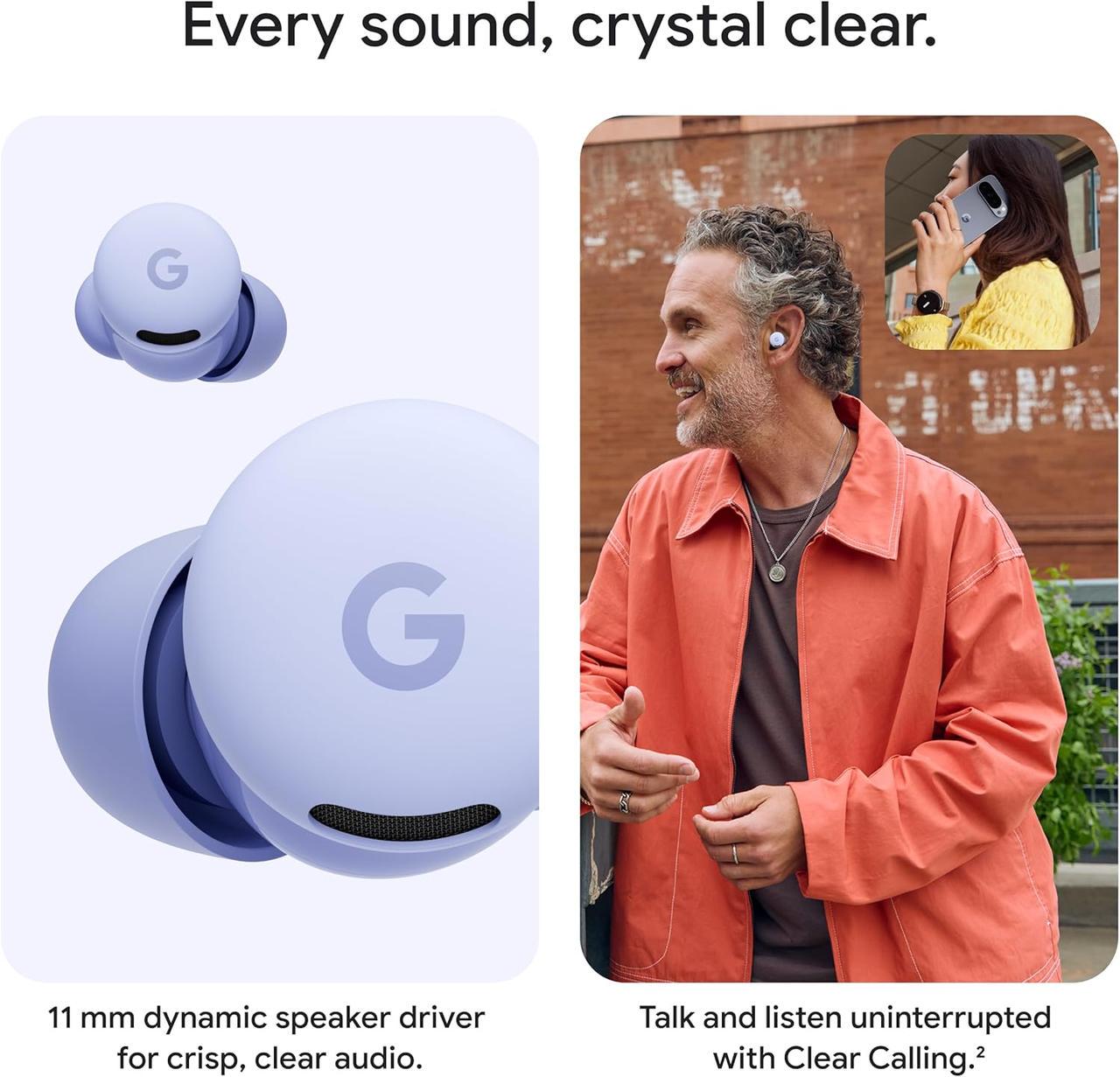 Наушники Google Pixel Buds 2a Hazel (2756848539) - фото 8 Наушники Google Pixel Buds 2a Hazel (2756848539) - фото 8