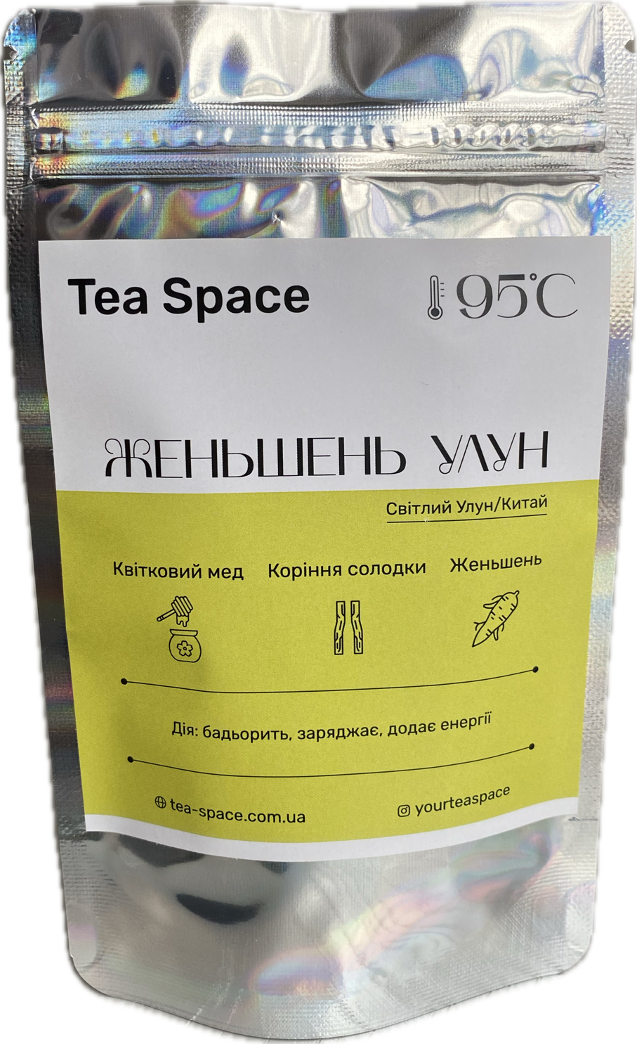 Чай отборный улун Tea Space Женьшень 25 г (30231334) - фото 2