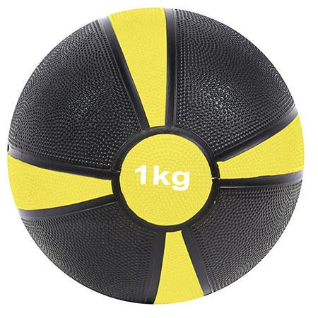 Медбол 1 кг 4/4 d 19 см (82323B-1)