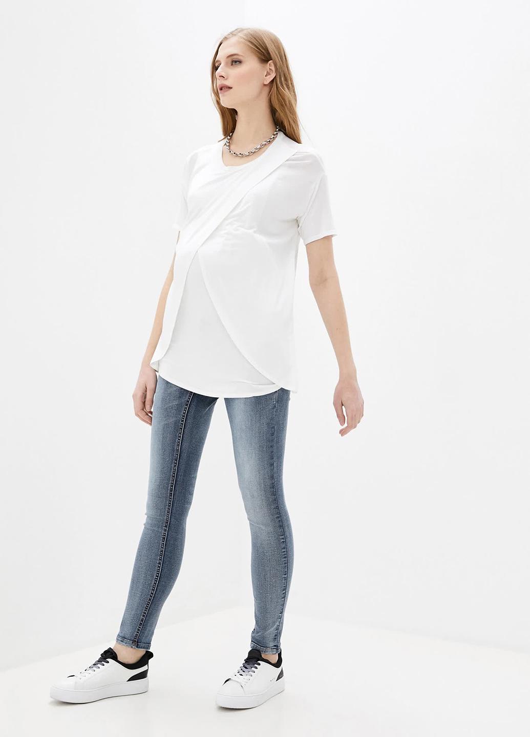 Джинсы для беременных Mamalicious W31L32 Синий (20011625b51)