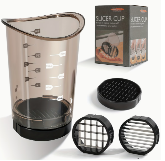 Ручная овощерезка 3в1 с чашей и лезвиями из углеродистой стали нарезка кубиками и слайсами (Н-618) Ручная овощерезка 3в1 с чашей и лезвиями из углеродистой стали нарезка кубиками и слайсами (Н-618)