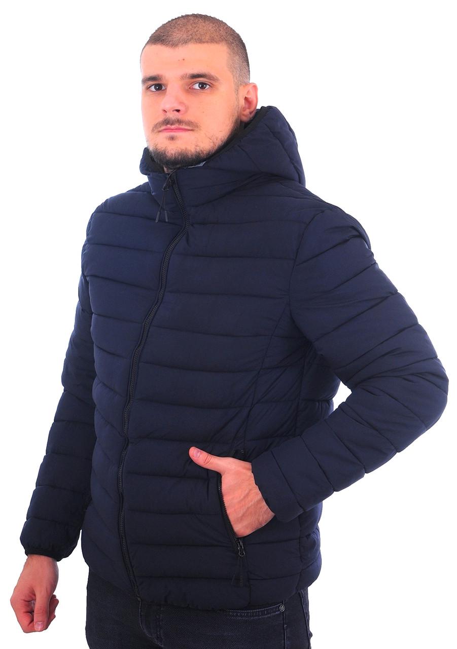 Куртка єврозима чоловіча Kaifangelu 22-H6012 Темно-синій (22-H6012_35_48) - фото 3 Куртка єврозима чоловіча Kaifangelu 22-H6012 Темно-синій (22-H6012_35_48) - фото 3