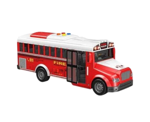 Іграшкова машинка Автобус js125b інерційний звук/підсвітка/механічне відкриття дверей/гумові колеса (MTT-197849)