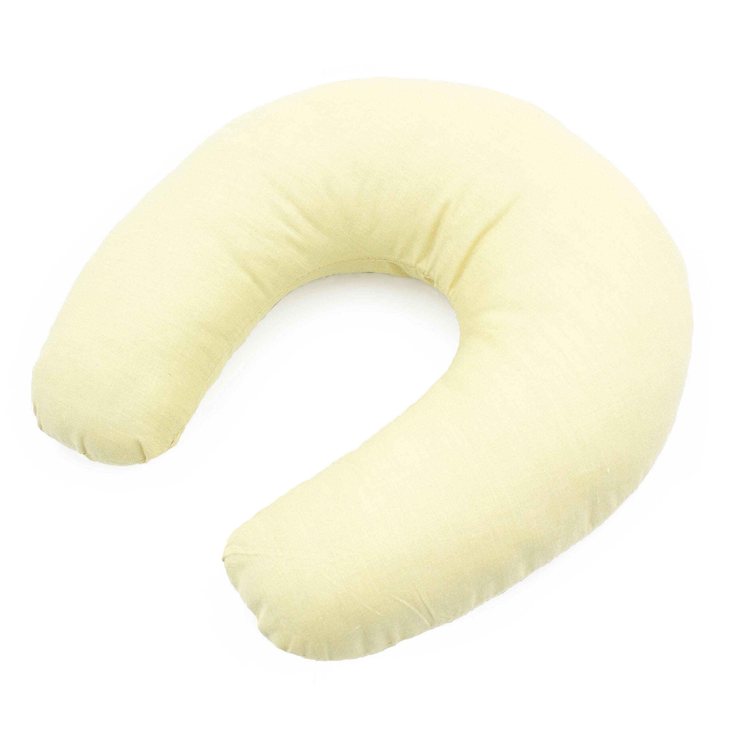 Подушка для путешествий MirSon №8783 Naturale Line 12-0712 Calvina полистирол 30х35х10 см (2200006348689)