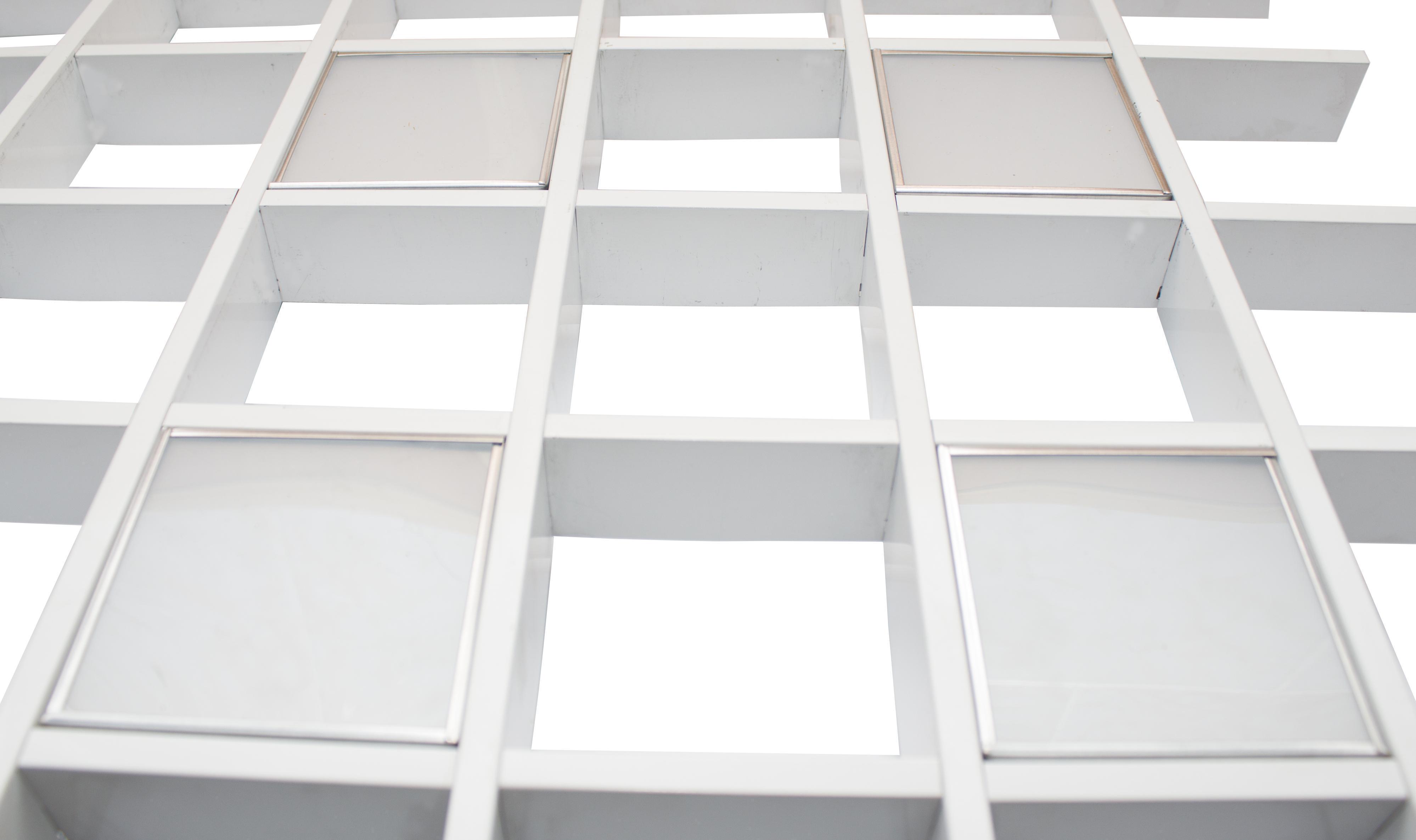 Система светильников Грильято СГД 32 Вт квадро 4 шт. 100х100 мм 6000К