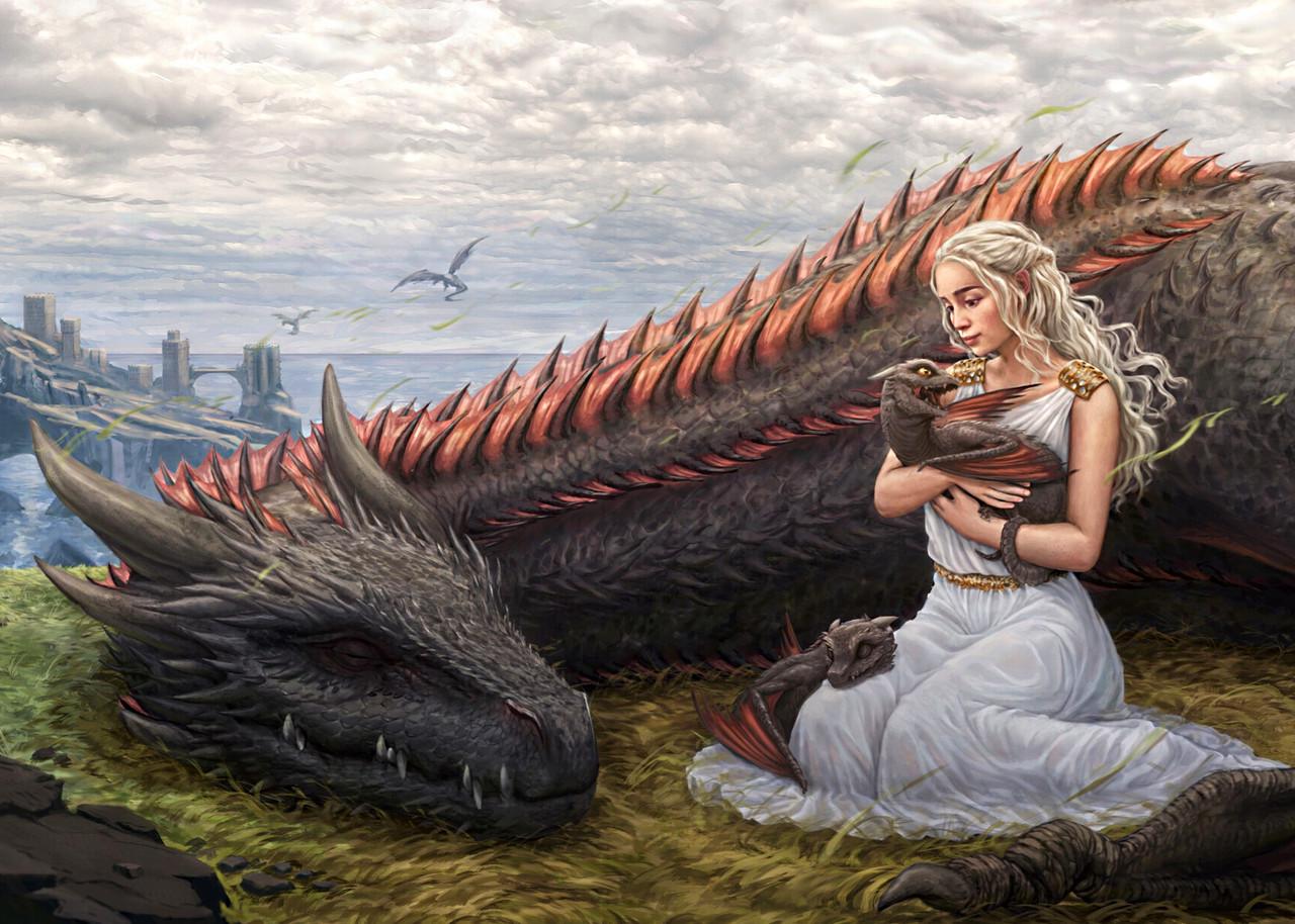 Картина GeekLand Game of Thrones мать драконов (GT 09.115)